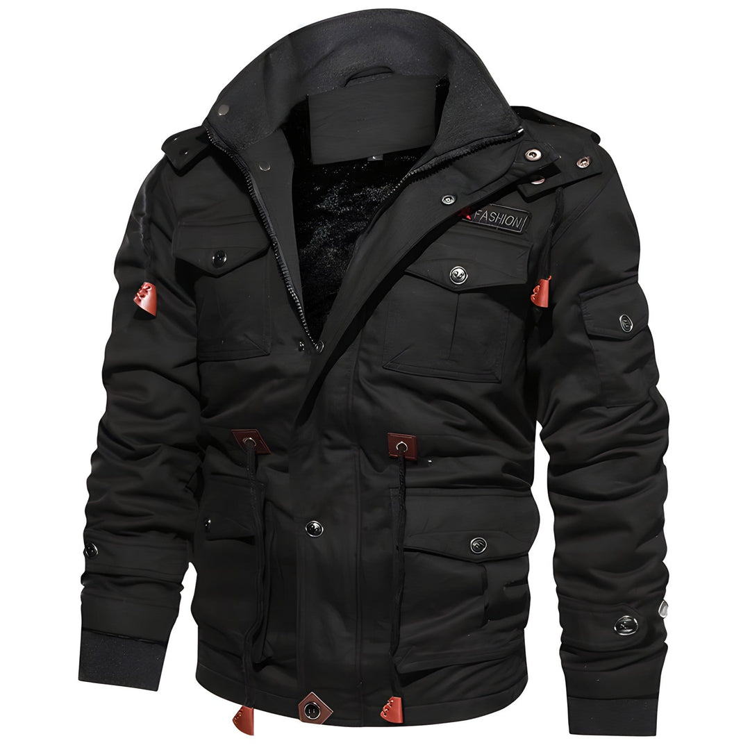 Military jacket with several bags 5