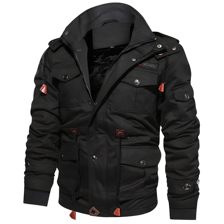 Military jacket with several bags 5