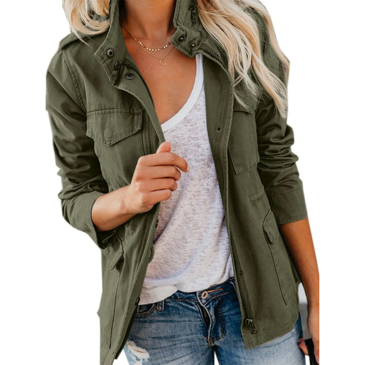 Modern chic jacket for women | zipper 0