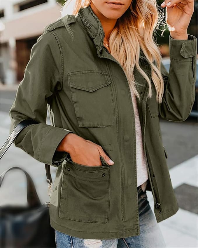 Modern chic jacket for women | zipper 1