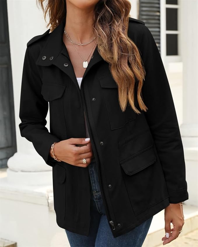 Modern chic jacket for women | zipper 2