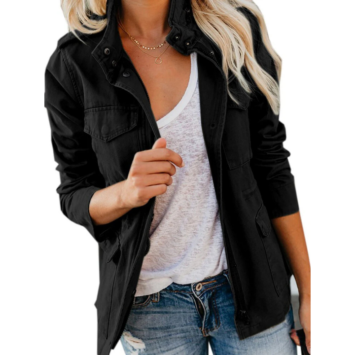 Modern chic jacket for women | zipper 6