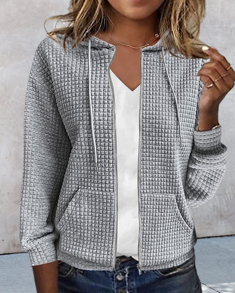 Monique | Casual vest with bags and cords 1