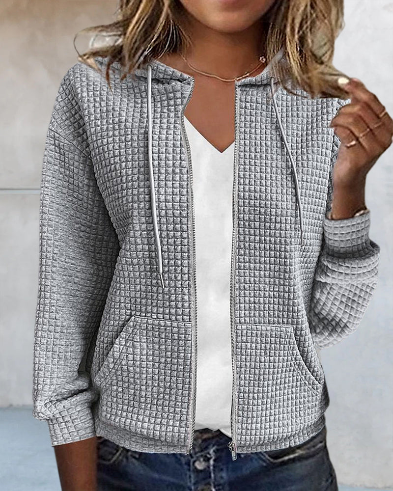 Monique | Casual vest with bags and cords 3