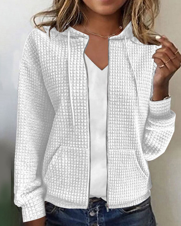 Monique | Casual vest with bags and cords 4