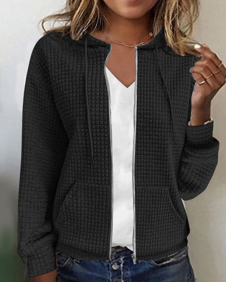 Monique | Casual vest with bags and cords 5