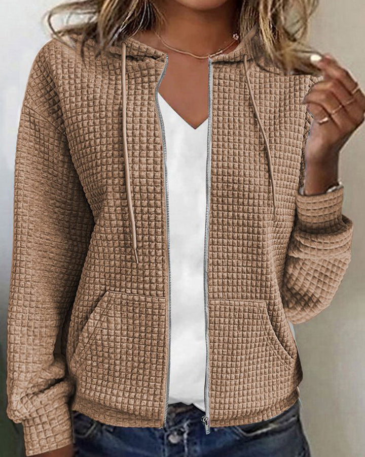 Monique | Casual vest with bags and cords 7