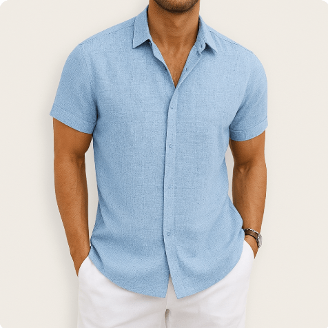 Men’s Short Sleeve Shirt | Casual Summer Wear