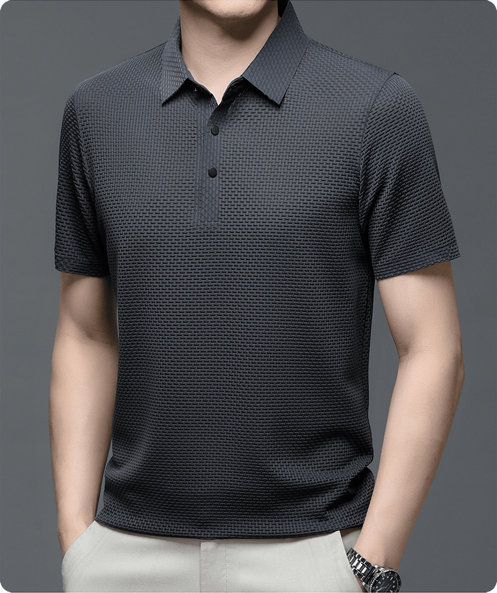Morten Structured Polo Shirt 1