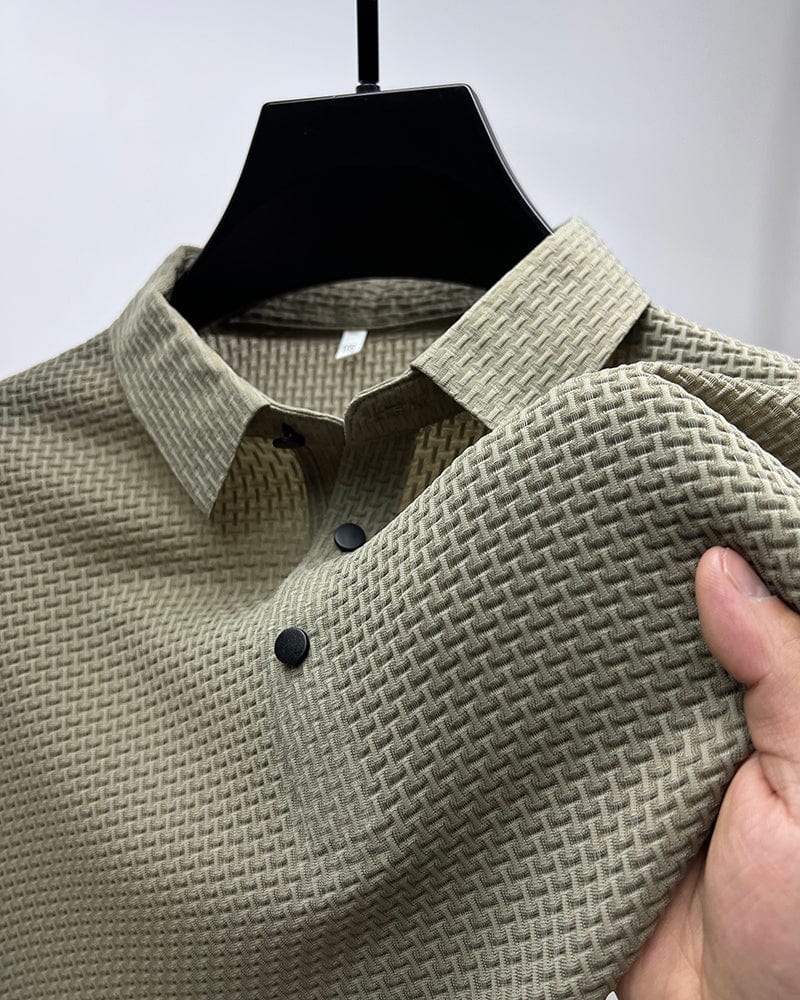 Morten Structured Polo Shirt 10