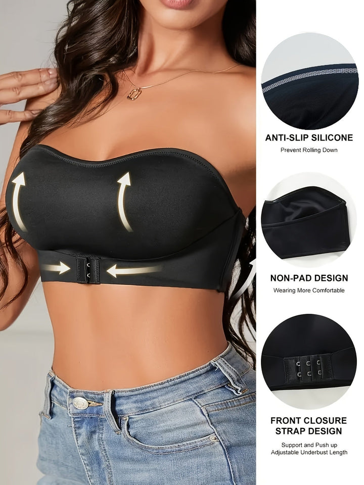 Naomi | Sporty seamless anti -slip Bandeau bra 5