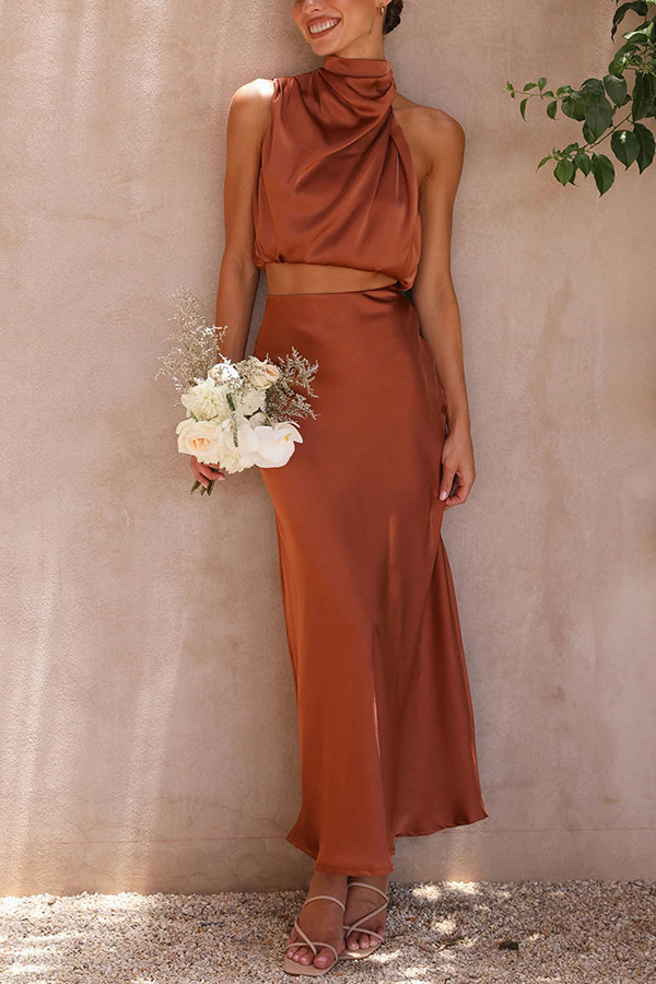 Women’s Maxi Skirt Set | Two-Piece Outfit