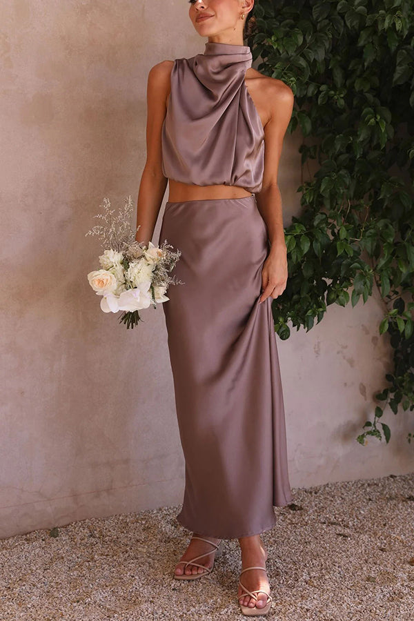 Women’s Maxi Skirt Set | Two-Piece Outfit