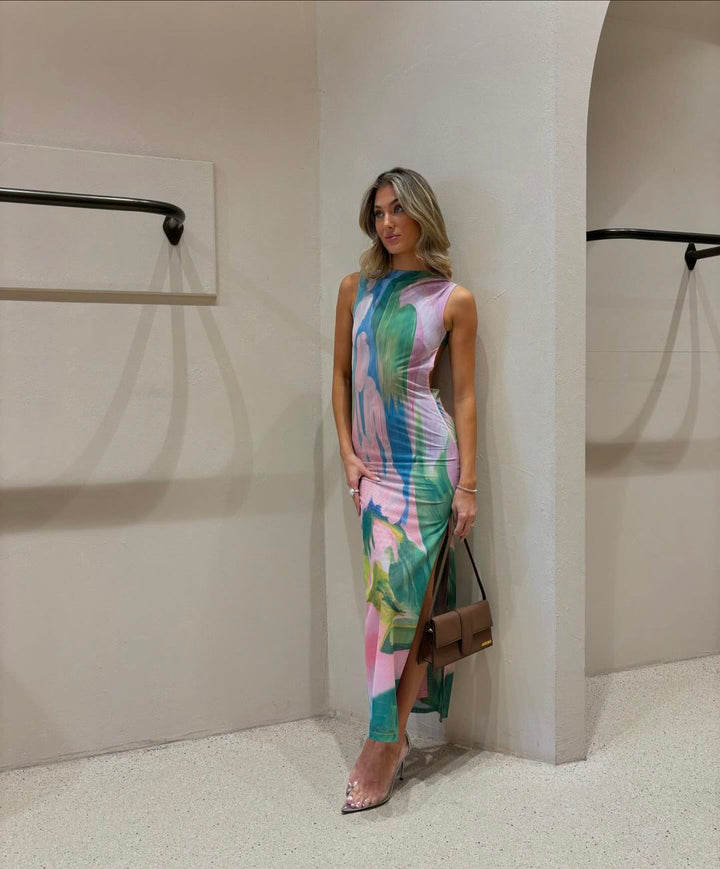 Nola | Pastel Maxi Dress 4