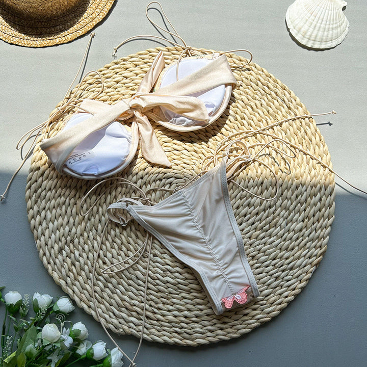 Novalee | Embroidery Split Swimsuit 4