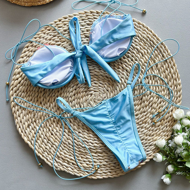 Novalee | Embroidery Split Swimsuit 6