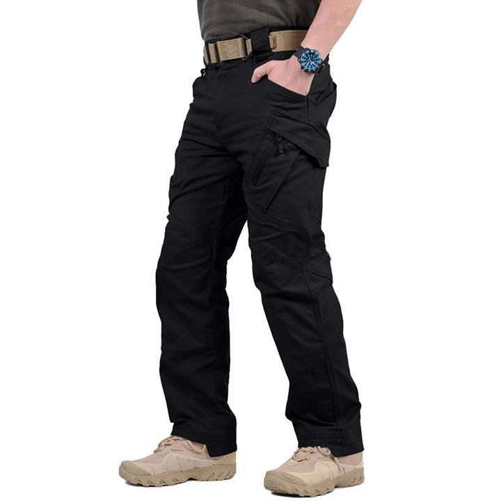Outdoor Cargo Trousers with Flexible Design for Men
