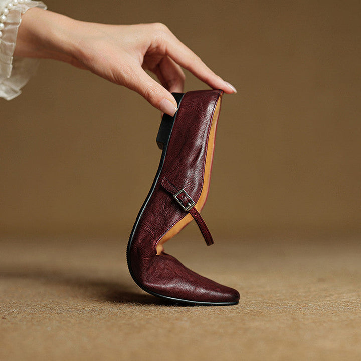 Genuine Leather Mules