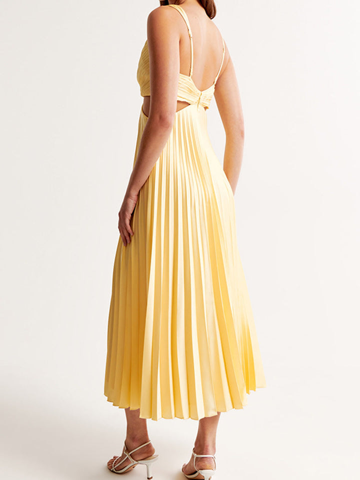 Women's V-Neck Evening Wedding Maxi Dress
