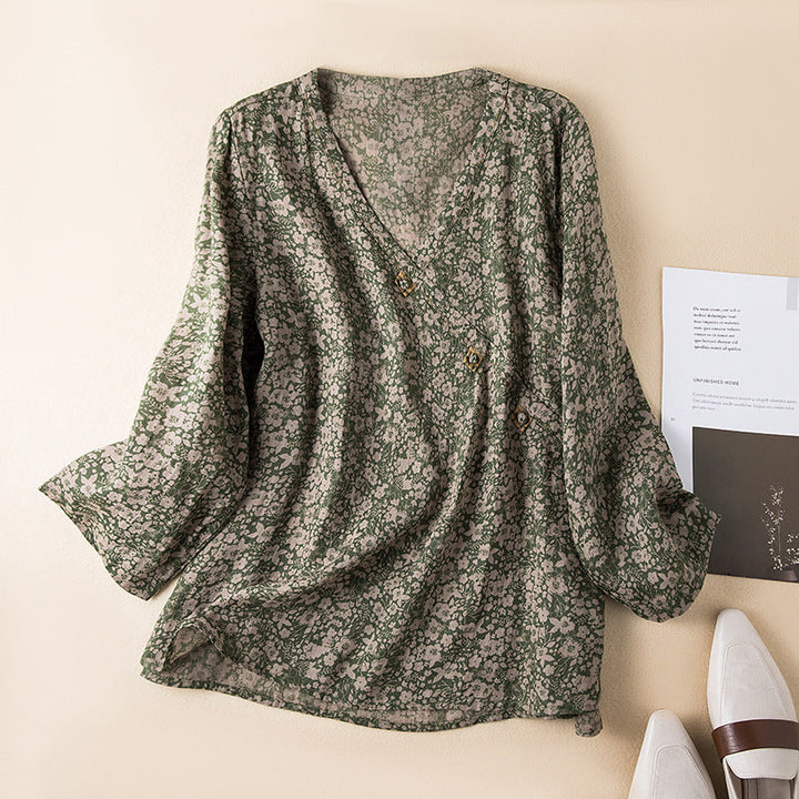 Women's Relaxed Button Front Shirt