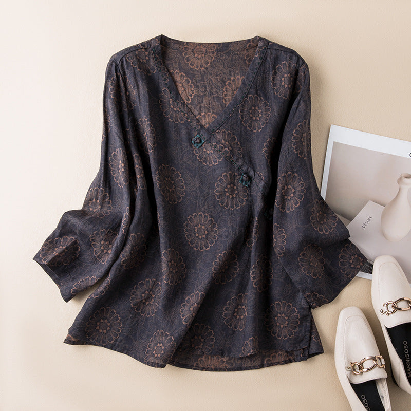 Women's Relaxed Button Front Shirt