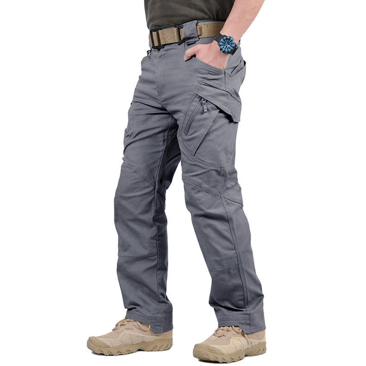 Outdoor Cargo Trousers with Flexible Design for Men