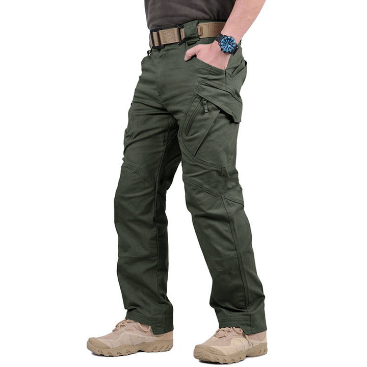 Outdoor Cargo Trousers with Flexible Design for Men