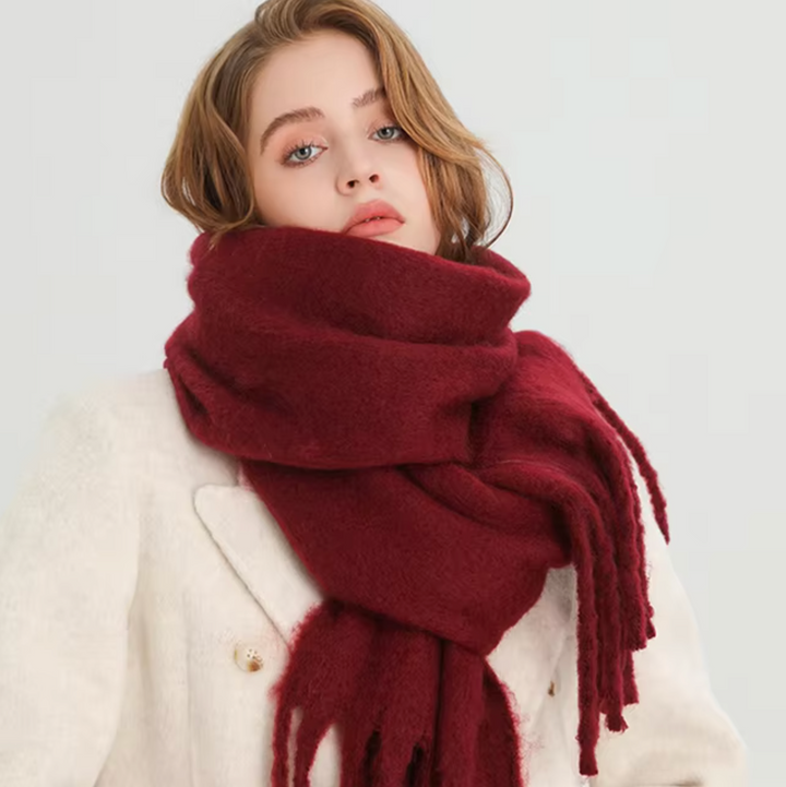 Oneka - Winter scarf made of cashmere 11