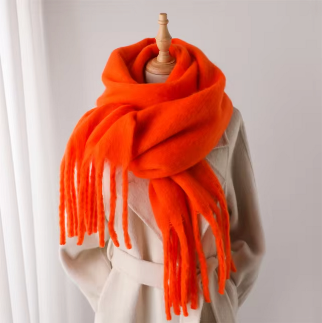 Oneka - Winter scarf made of cashmere 14