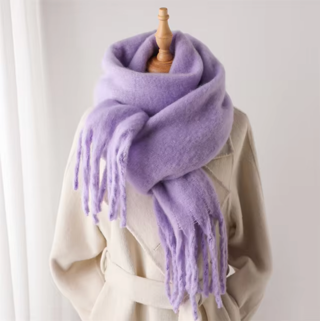 Oneka - Winter scarf made of cashmere 16
