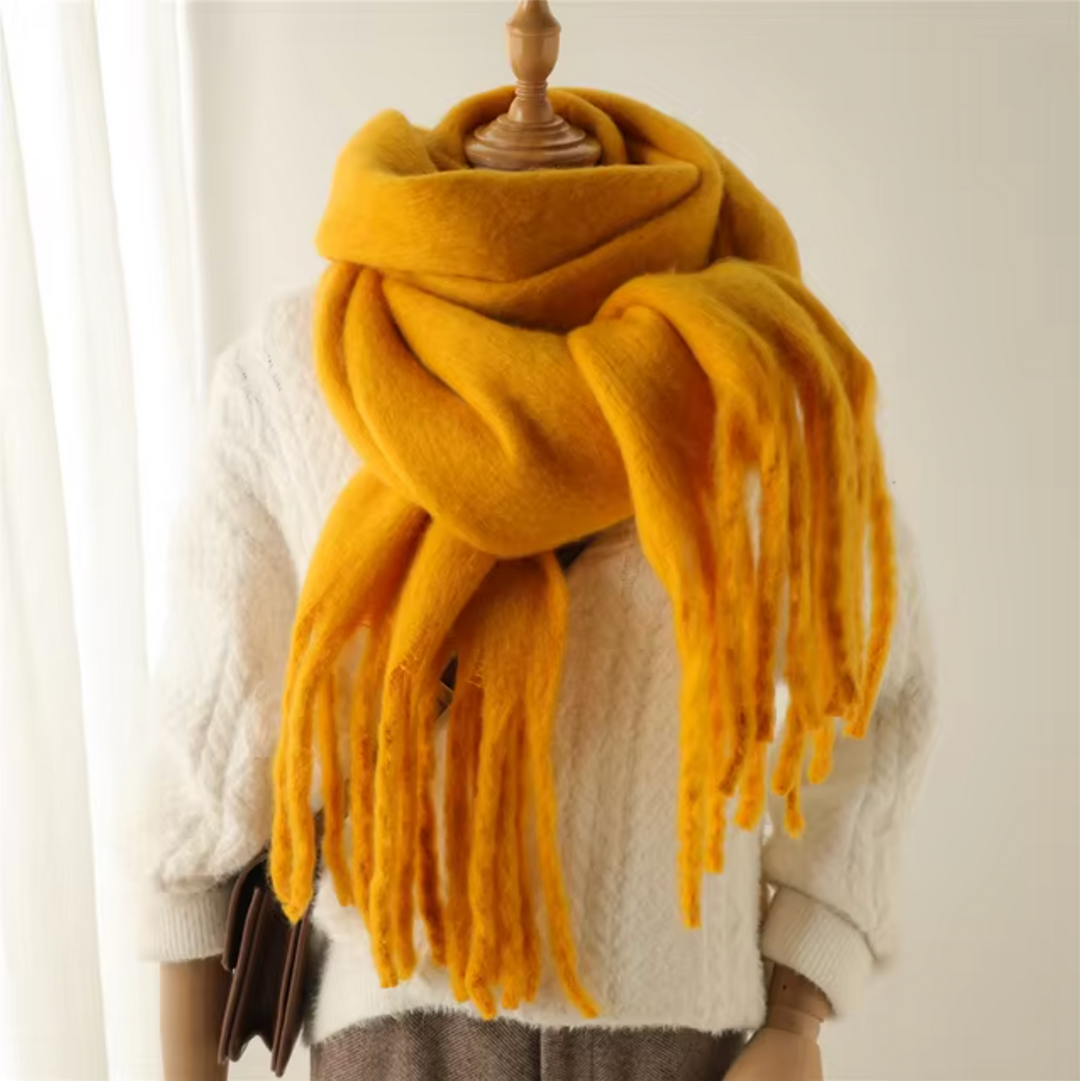 Oneka - Winter scarf made of cashmere 8
