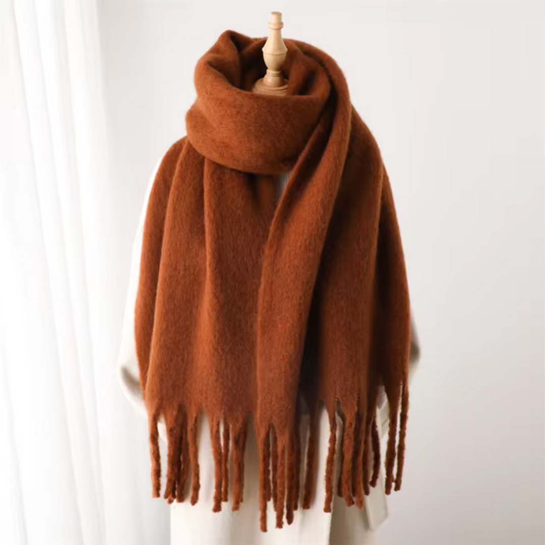 Oneka - Winter scarf made of cashmere 9