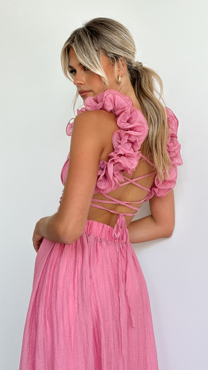 Women's Airy Summer Wedding Midi Dress