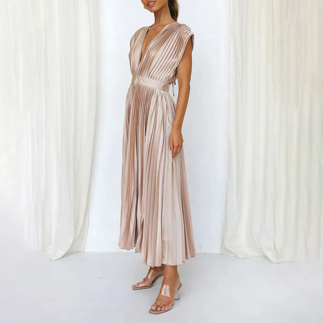 Women's Soft Flow Wedding Maxi Dress
