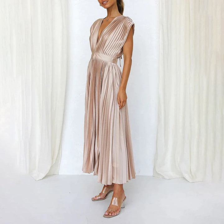 Women's Soft Flow Wedding Maxi Dress