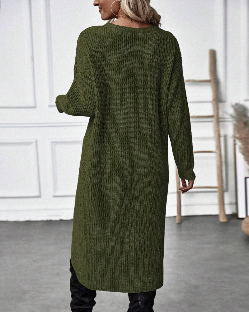 Plain colored dress 7