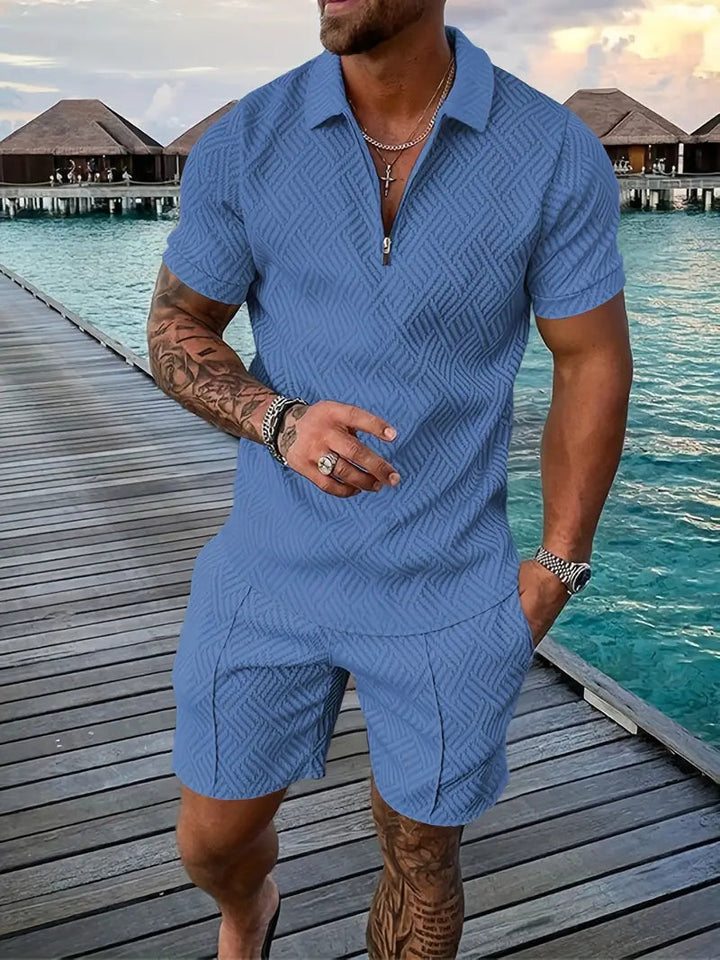 Polo shirt and shorts for men 3