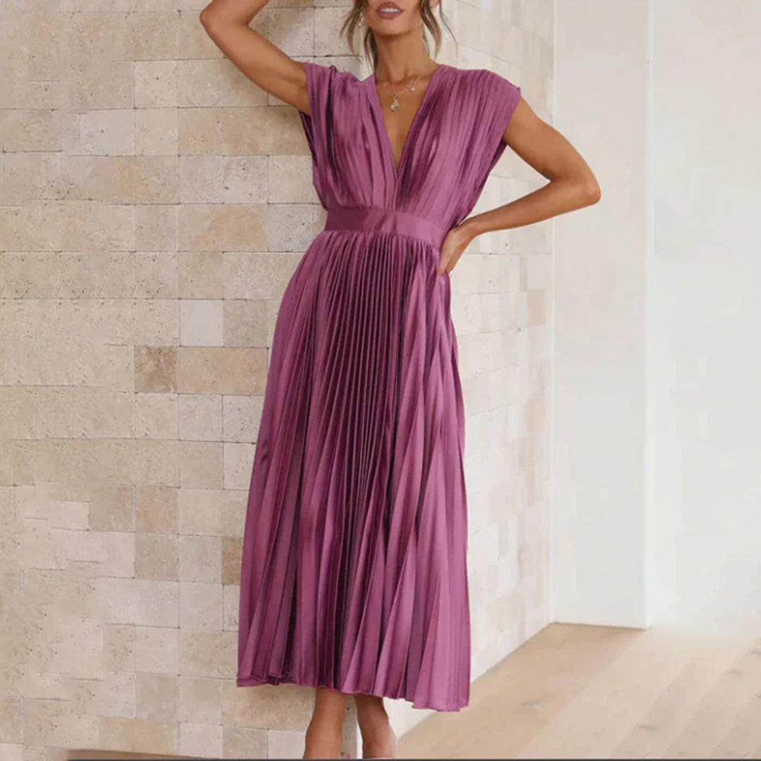 Women's Soft Flow Wedding Maxi Dress