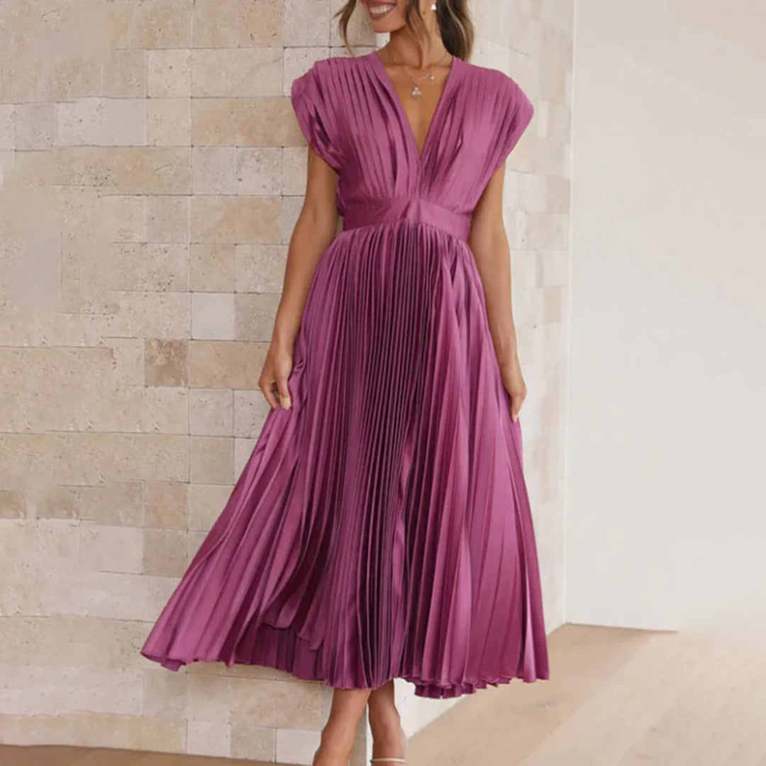 Women's Soft Flow Wedding Maxi Dress