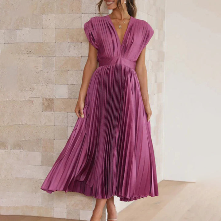 Women's Soft Flow Wedding Maxi Dress