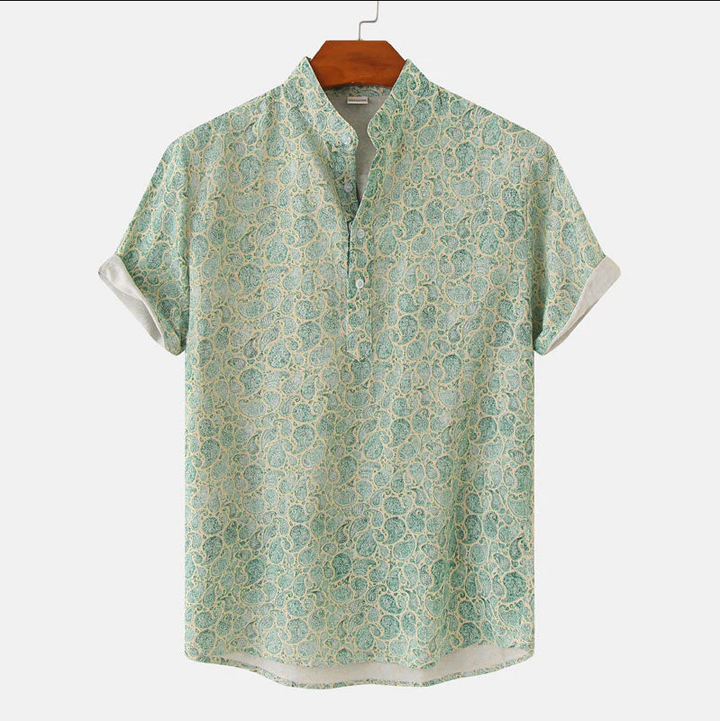 Men’s Summer Shirt | Floral Short Sleeve