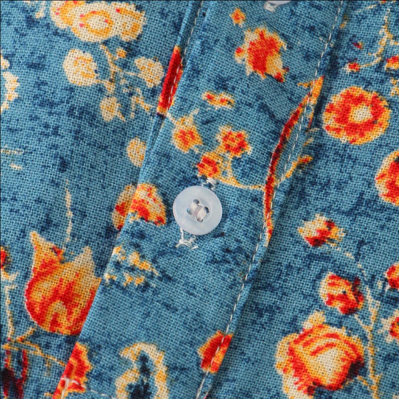 Men’s Summer Shirt | Floral Short Sleeve