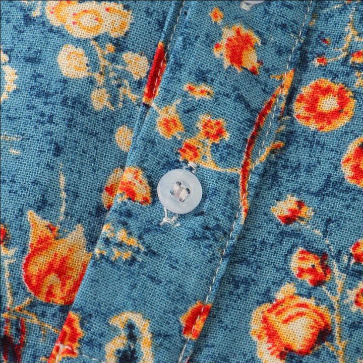 Men’s Summer Shirt | Floral Short Sleeve
