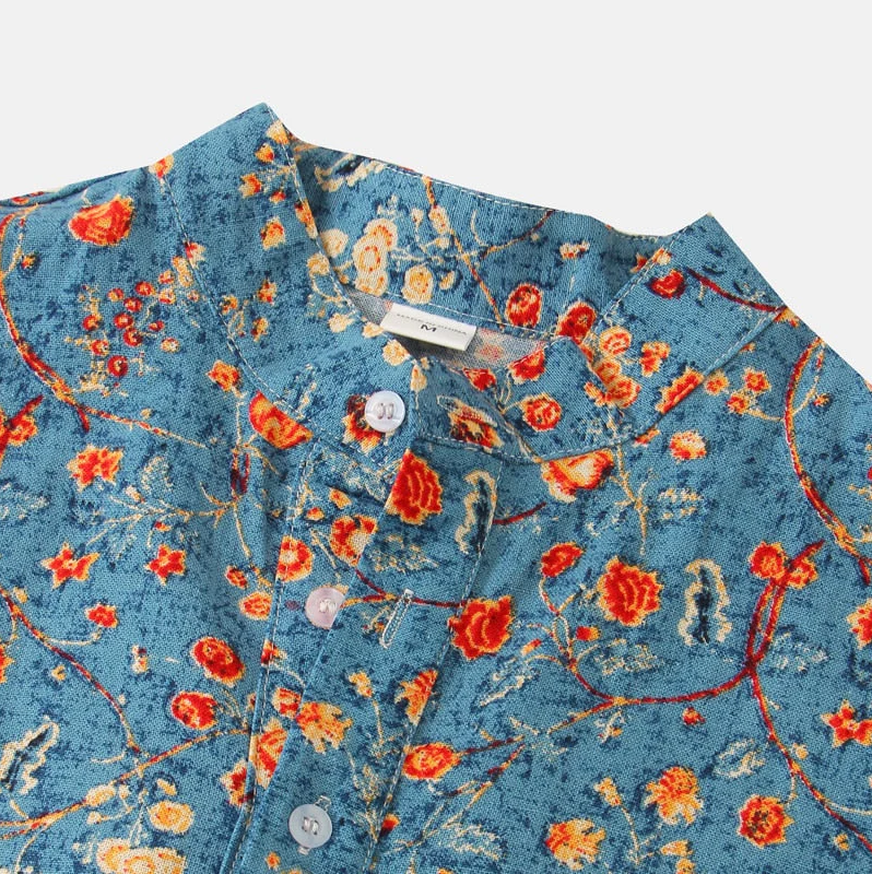 Men’s Summer Shirt | Floral Short Sleeve