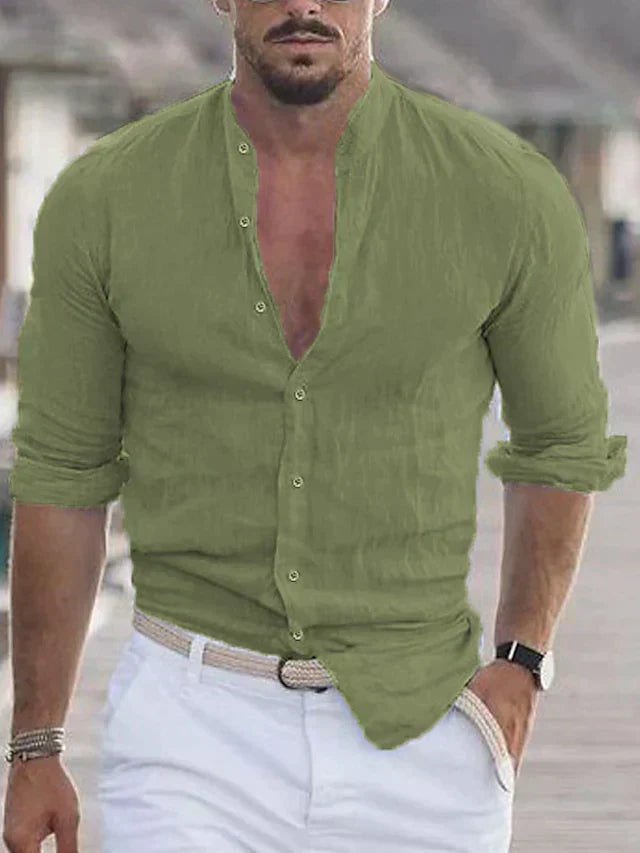 Reiner | Linen shirt Elegant, modern design 1