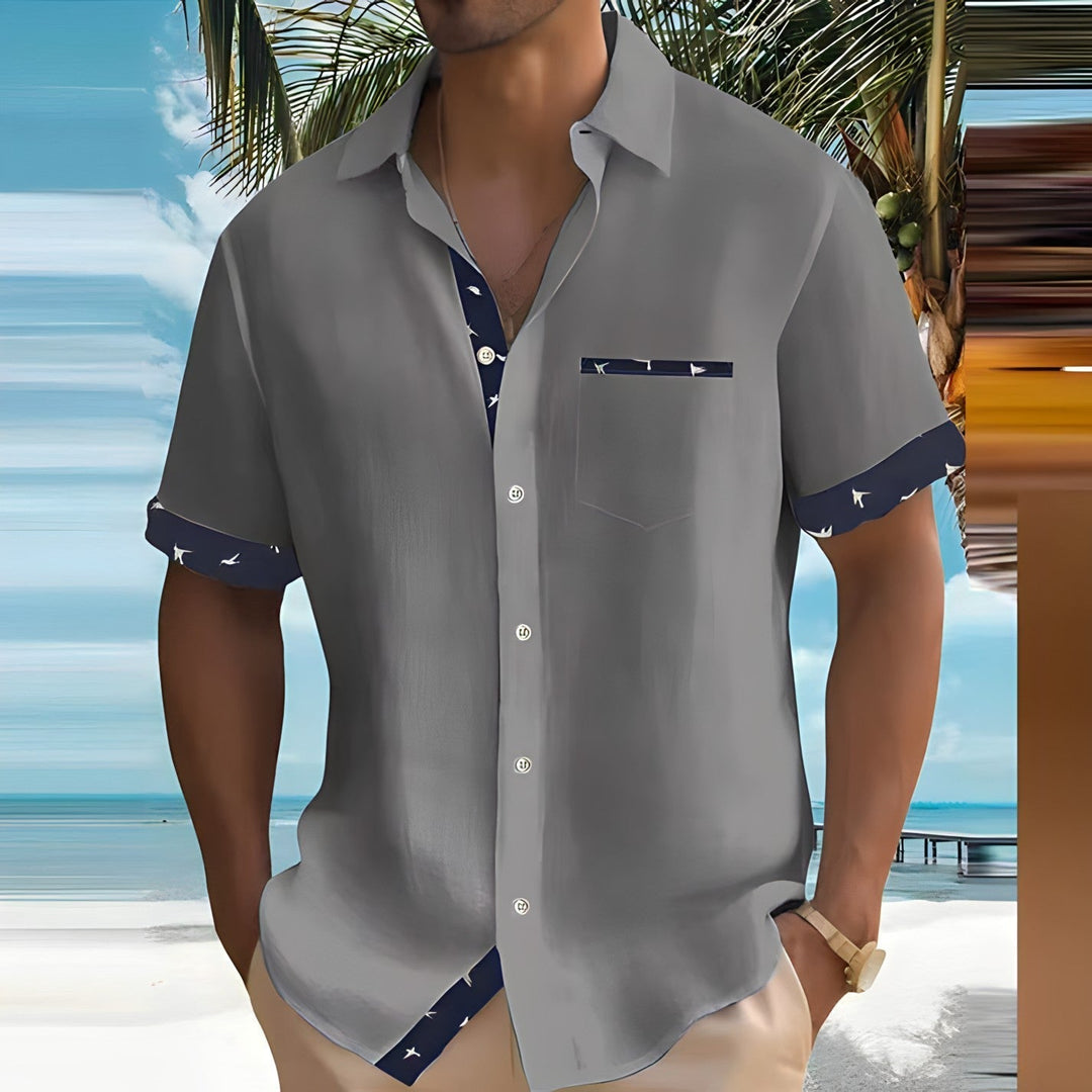 Men’s Oversized Streetwear Shirt | Summer Style