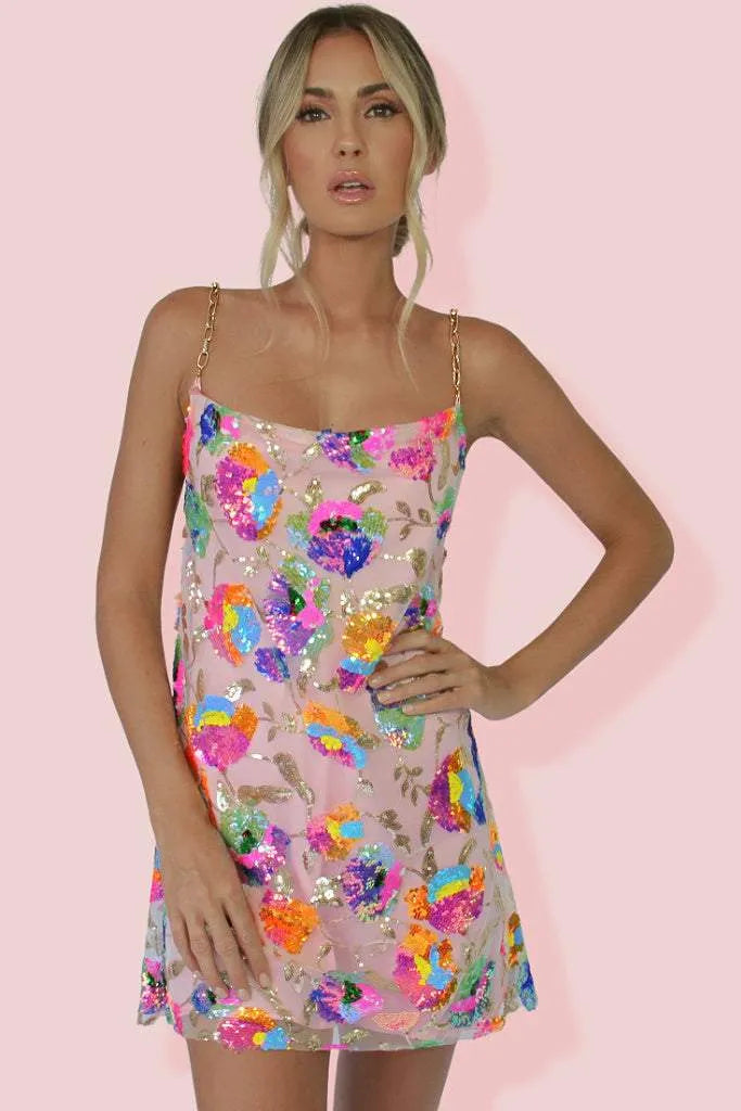 Rylee | Sequin Backless Mini Dress 6