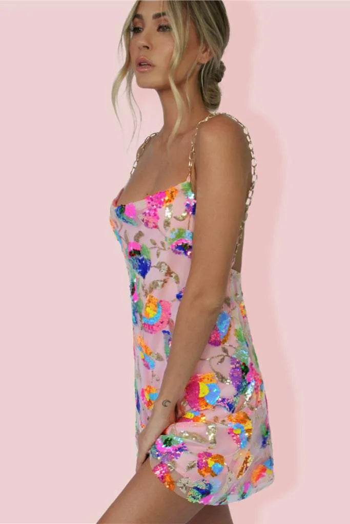 Rylee | Sequin Backless Mini Dress 8