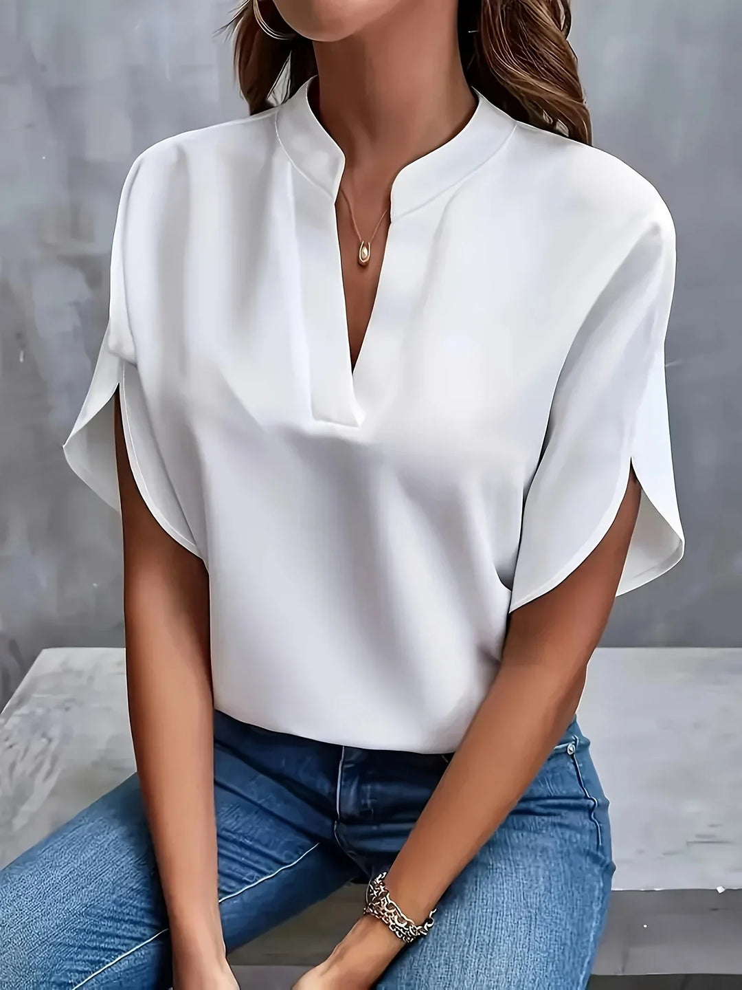 Women's Sophisticated Tailored Blouse