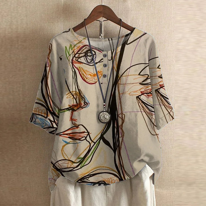 Women's Retro Inspired Blouse